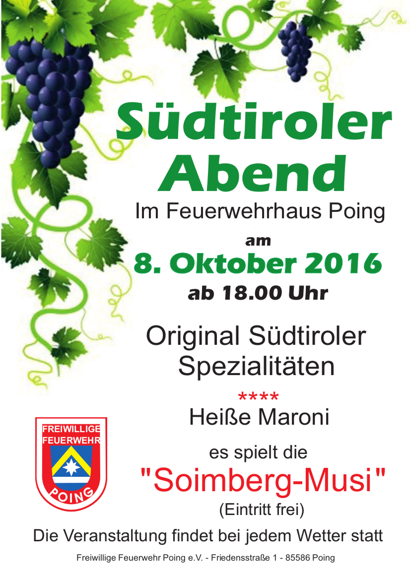 Plakat Südtirol Korrektur