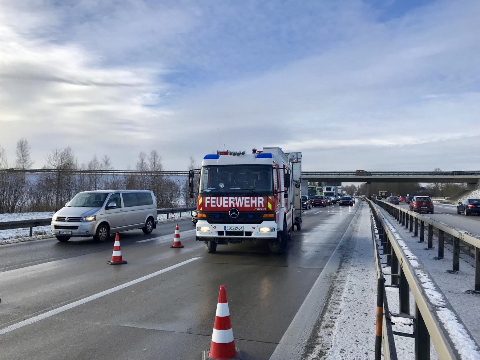 RTH, Verkehrsunfall mit PKW, A94, Passau