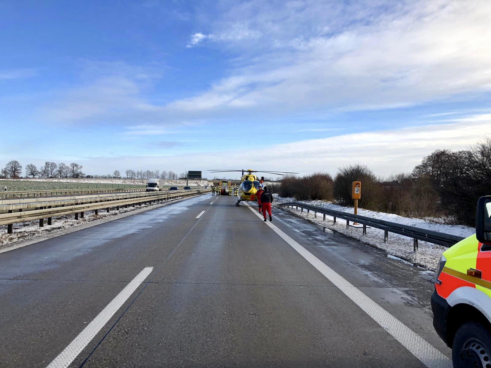 RTH, Verkehrsunfall mit PKW, A94, Passau