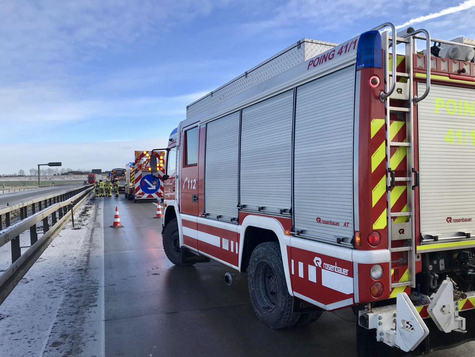 RTH, Verkehrsunfall mit PKW, A94, Passau