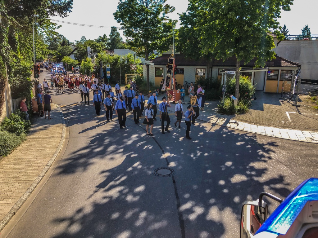 Absicherung Volksfesteinzug 2019 10/1 40/1