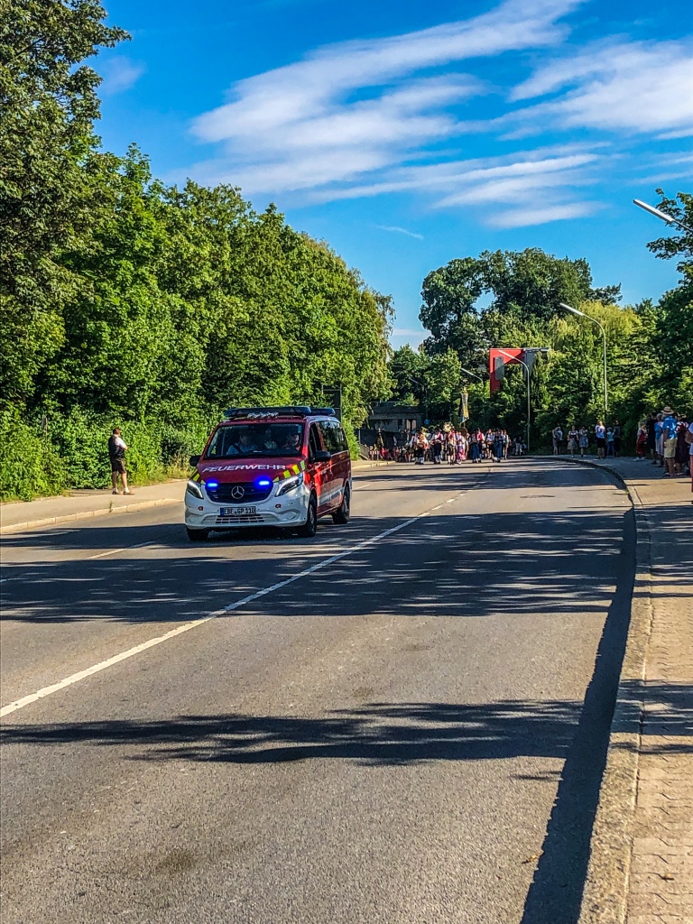 Absicherung Volksfesteinzug 2019 10/1